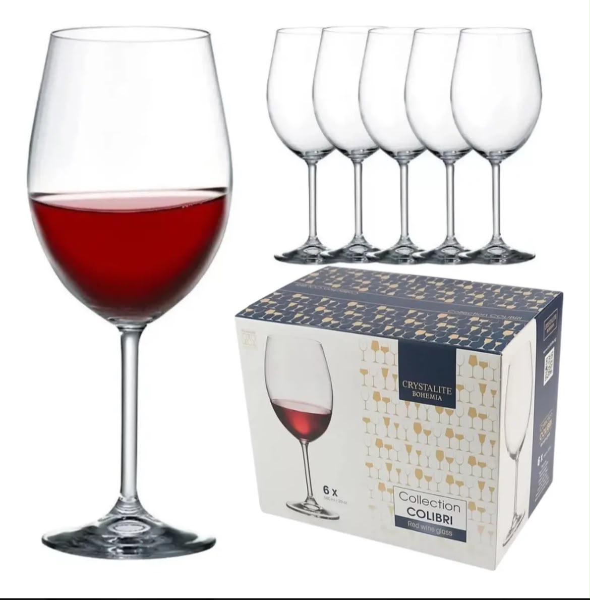 Conjunto de taças para vinho